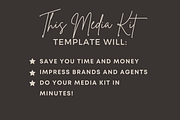 2 Page Media Kit Template Dark Brown, a Presentation Template by CoCreatorDesigns (Thumbnail 7 of 7)