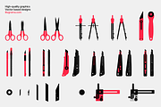 Designer Tools - Modern Graphics, an Illustration by illugrama (Thumbnail 6 of 12)