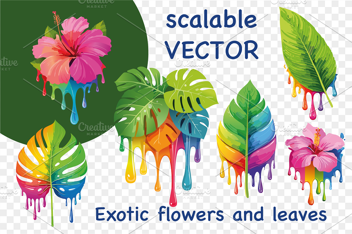 Colorful Tropical Parrots Clipart, an Object Graphic by GraphicRedStudio (Photo 3 of 9)
