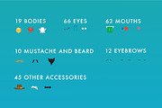 Emoji constructor, an Emoji Icon by denisgorelkin (Thumbnail 3 of 6)