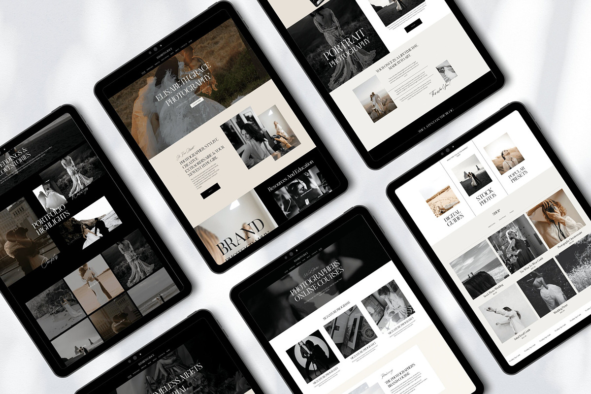 Photography Squarespace Template, a Squarespace Template by Presentibox (Photo 5 of 9)