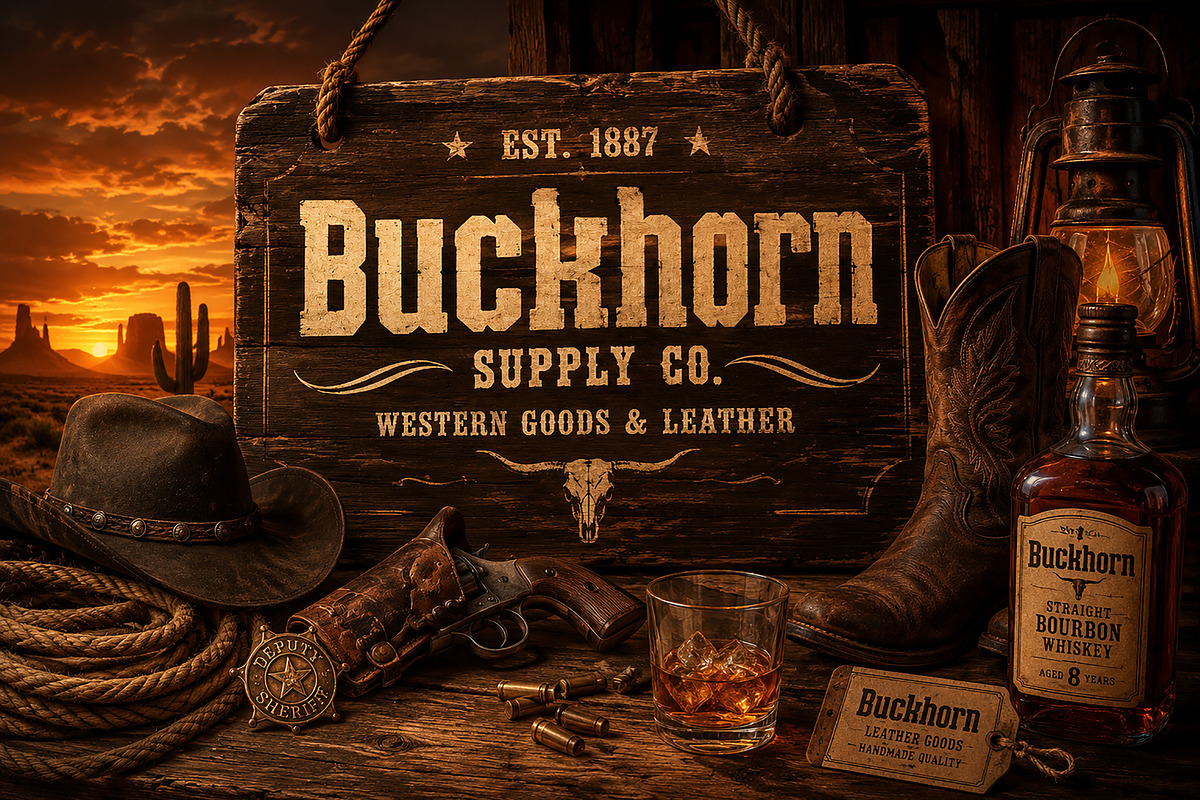 Buckhorn, a Slab Serif Font by Wow Magic (Photo 6 of 6)