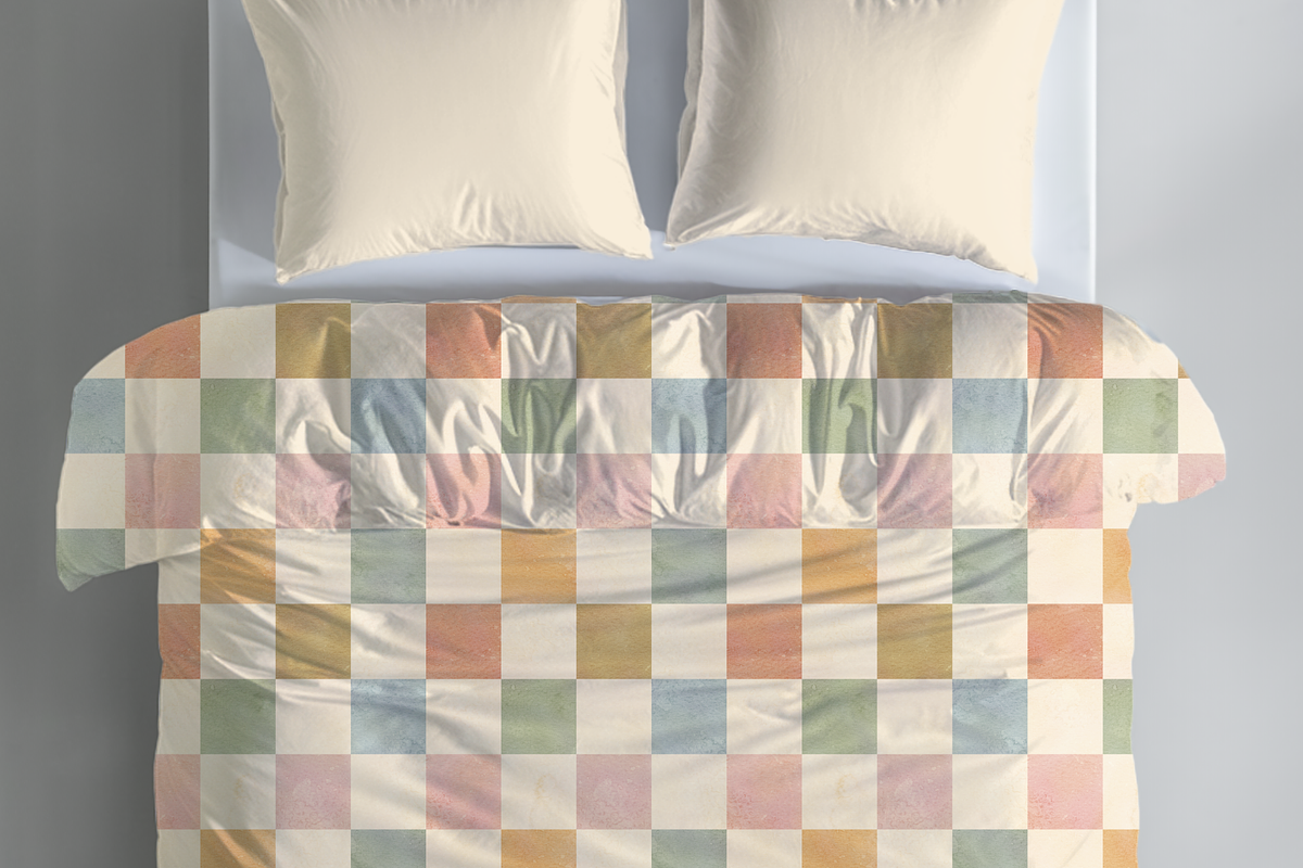 Earthy Boho Checkered Grid Pattern, a Pattern Graphic by OwlAndFern (Photo 12 of 13)