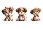 whimsical easter dog clipart, an Illustration by Designworld (Thumbnail 4 of 4)