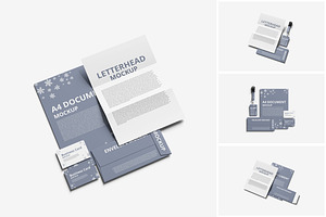 Stationery Mockup, a Product Mockup by MrLetters