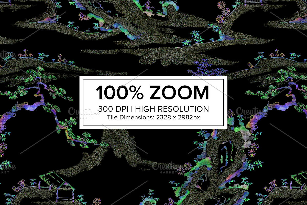Abalone Garden | 6 Seamless Patterns, a Pattern Graphic by PATTERNBASE (Photo 2 of 8)