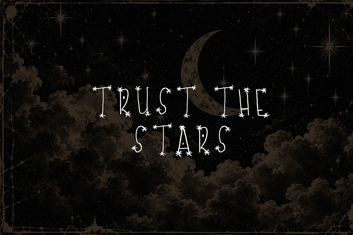 Twilight - Whimsical Hand Drawn Font, a Handwritten Font by Aurum Creative (Photo 6 of 7)