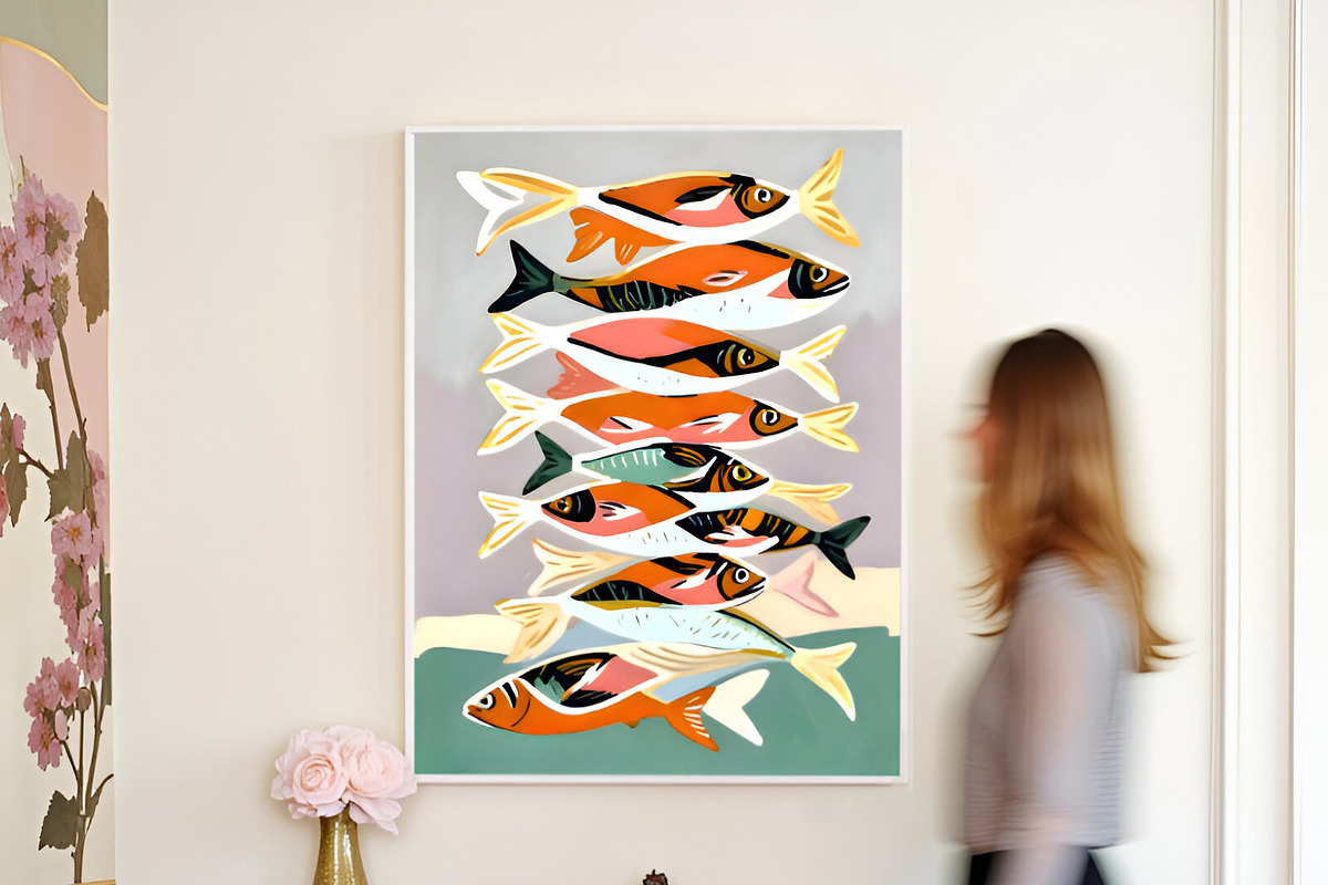 Styled Art Print Mockup 01, a Household Mockup by The Wall Art Mockup Shop (Photo 2 of 2)