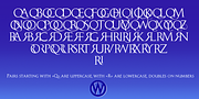 Monogramma, a Serif Font by Wiescher-Design (Thumbnail 10 of 14)