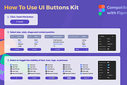 UI Buttons Kit For Figma, an UI Kit Template by 80.design (Thumbnail 8 of 8)