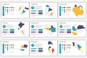 Maps PowerPoint infographics, a Presentation Template by SlideOne (Thumbnail 9 of 31)