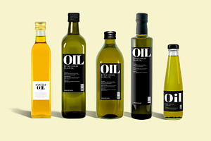 Oil mockup - Bundle