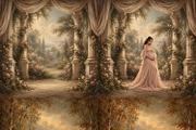 Painterly Landscape Digital Backdrop, a Background Graphic by Walllow Creatives (Thumbnail 5 of 7)