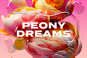 Peony Dreams: Illustration & Texture, a Background Graphic by marmarina (Thumbnail 1 of 13)