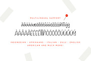Avoids Dislikes | 3 Handmade Font, a Script Font by Kang1993 (Thumbnail 5 of 7)
