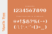 March - Elegant Serif Font, a Serif Font by din-studio.com (Thumbnail 16 of 21)