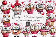 Quriky Valentine cupcake Clipart, an Illustration by Designworld (Thumbnail 1 of 5)