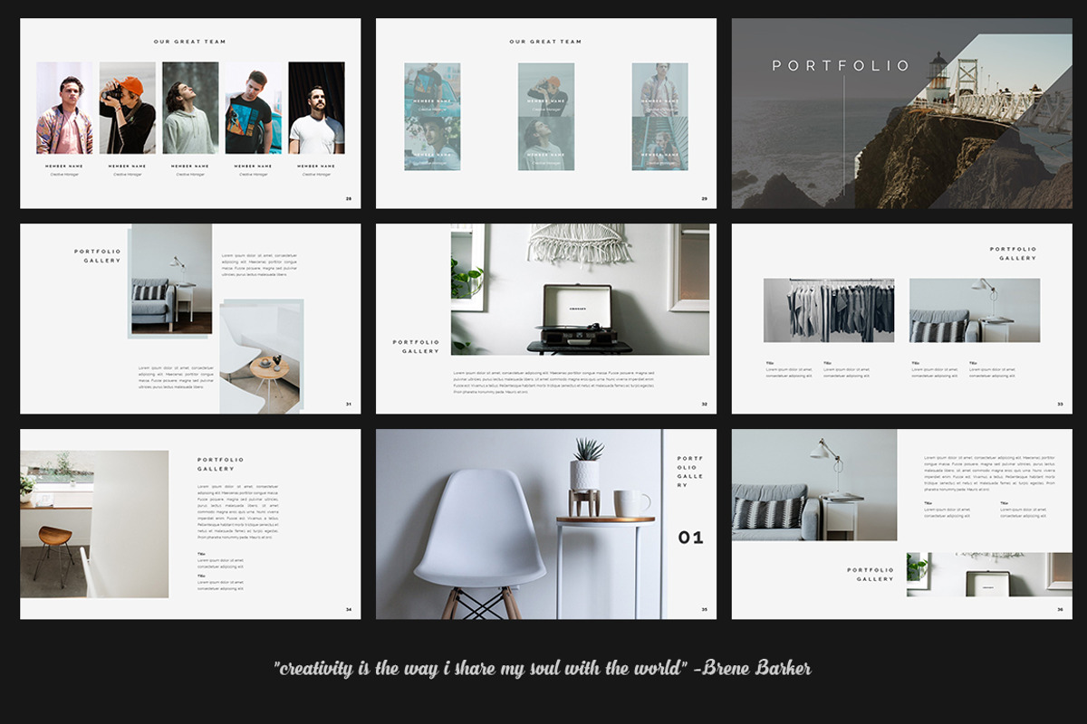 Clean - Creative Keynote Template, a Presentation Template by desvibes (Photo 5 of 10)