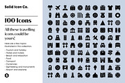 Travel Icons, a Solid Icon by Solid Icon Co (Thumbnail 5 of 6)