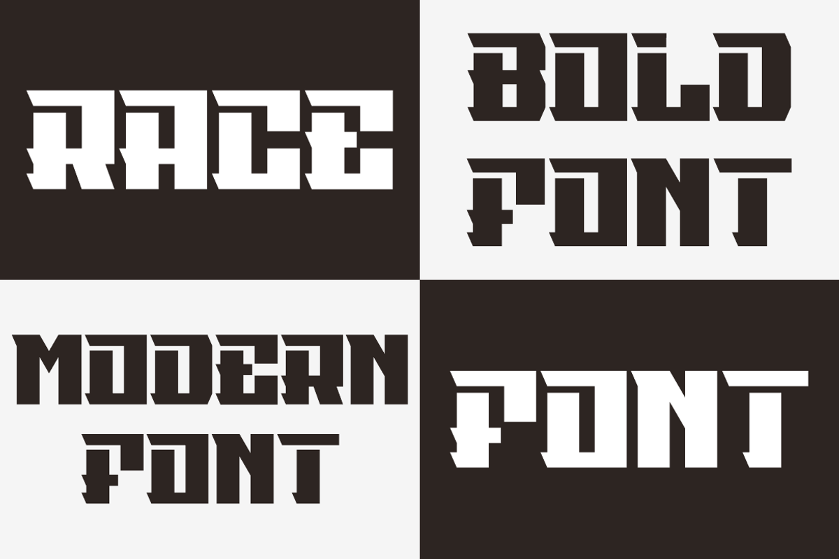 Race Nosmax, a Serif Font by alon kelakon (Photo 3 of 5)