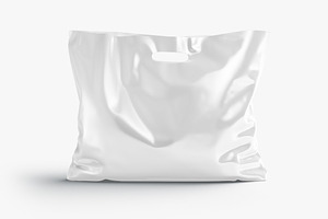 Plastic Bag Wide Stand 3D Model