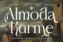 Almoda Karme Modern Display Serif