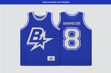 Basketball mesh jerseys mockup, a Shirt Mockup by Barmecide Mockup Studio