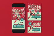 Hockey Flyer, a Flyer Template by graphicook (Thumbnail 3 of 3)