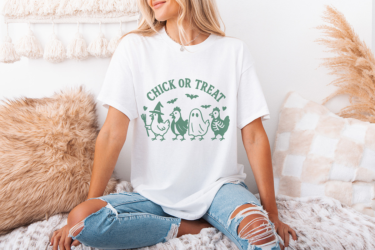 Chick Or Treat PNG, Funny Halloween, an Illustration by SharpMarketplace (Photo 3 of 9)