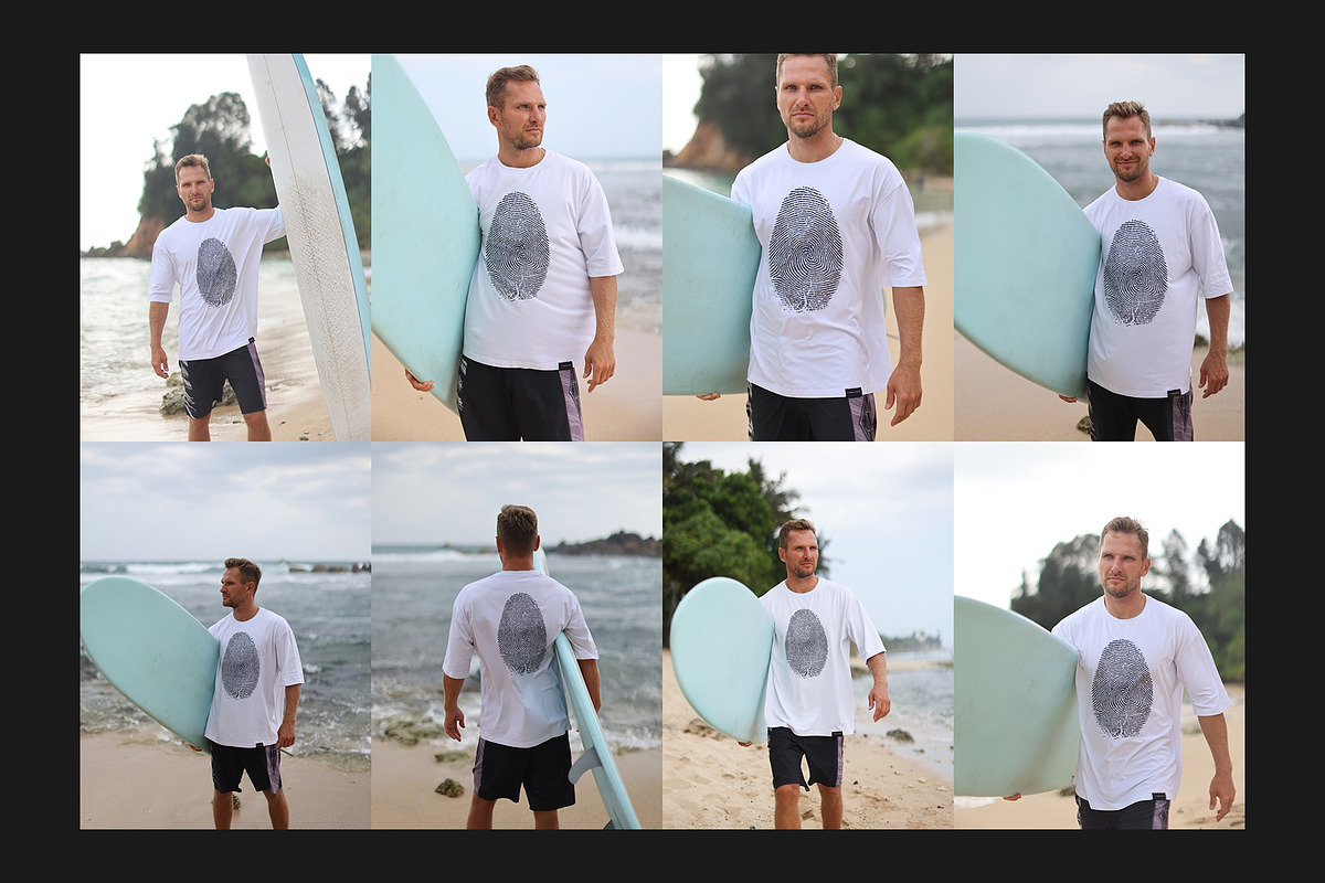 Surf T-Shirt Mockup, a Shirt Mockup by Freeman Studio (Photo 11 of 19)