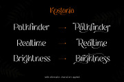 Kostania - Unique Display Font, a Sans Serif Font by Ekahermawan (Thumbnail 7 of 13)