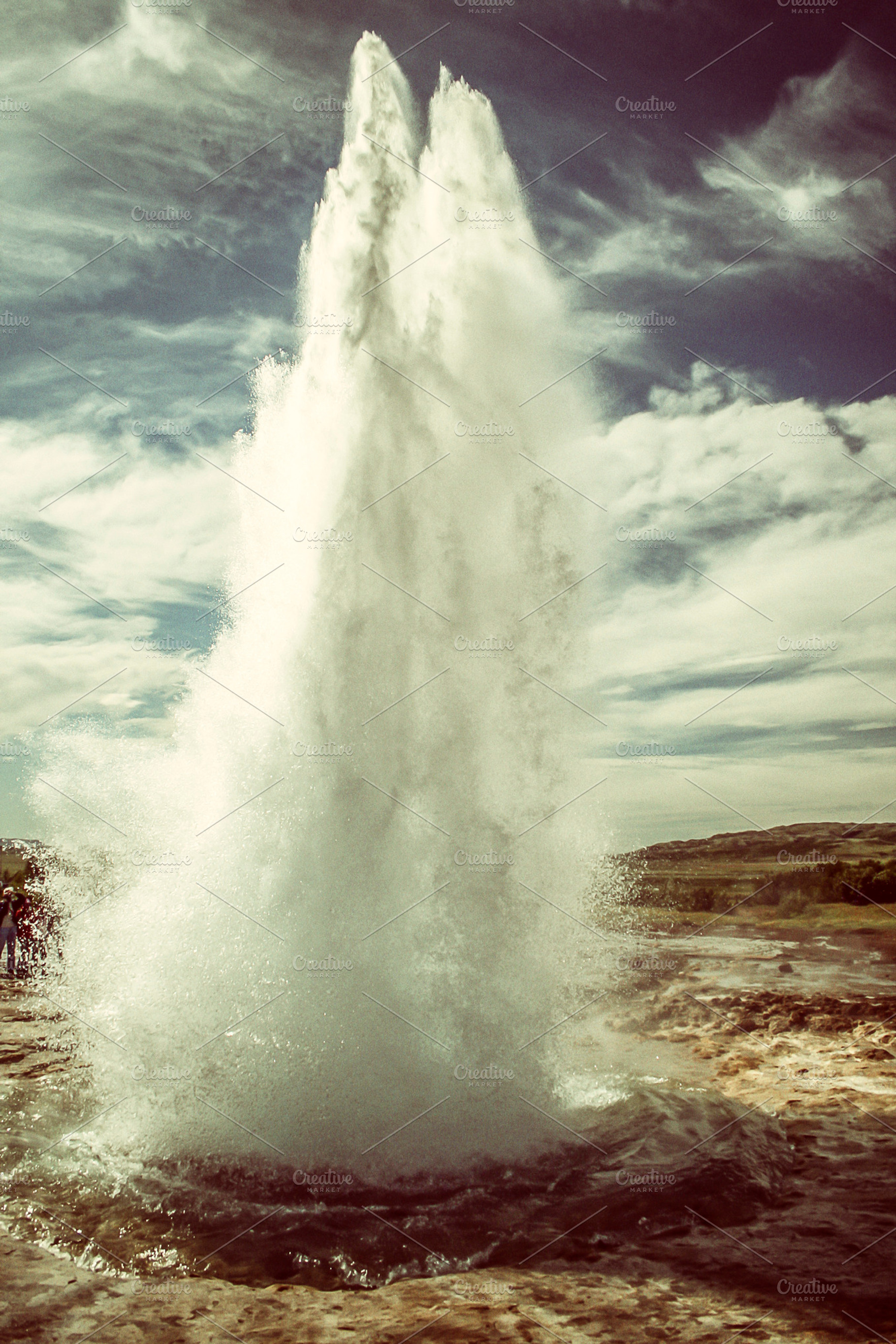 Strokkur Geysir In Iceland