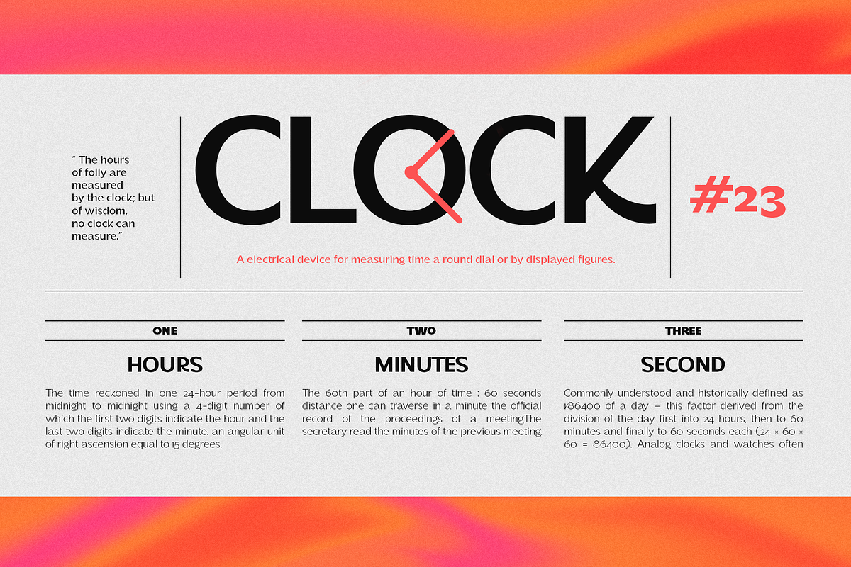Banchero - Modern Sans Family, a Sans Serif Font by Jehoo Creative (Photo 6 of 12)
