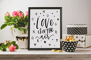 VALENTINE'S LOVE quotes overlays set, an Object Graphic by Artnis (Thumbnail 7 of 7)