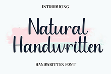 Natural Handwritten