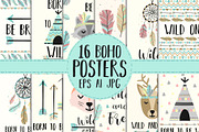 Boho vector collection, a Graphic by Samsonchik Store (Thumbnail 4 of 4)