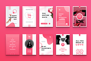 Happy Valentines Day Pinterest Post, a Social Media Template by Rahardi Creative (Thumbnail 6 of 6)