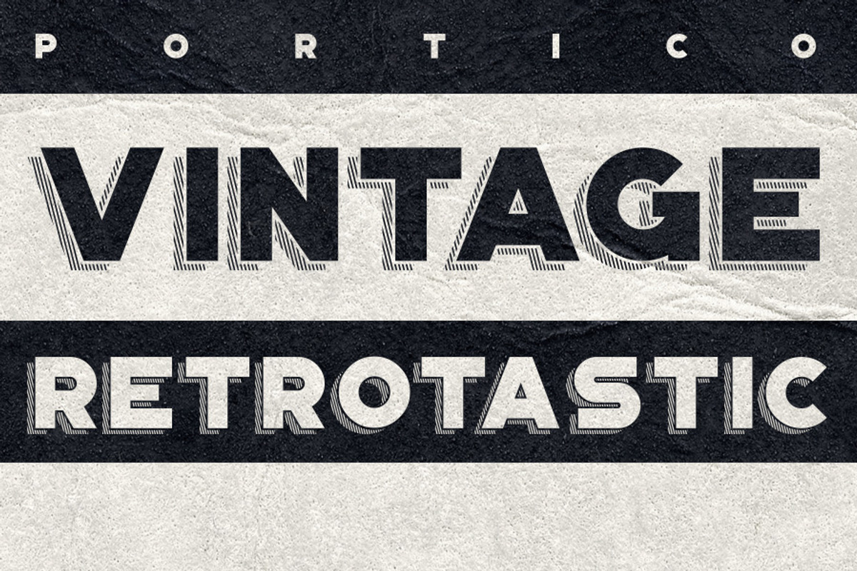 Portico Typeface preview 7