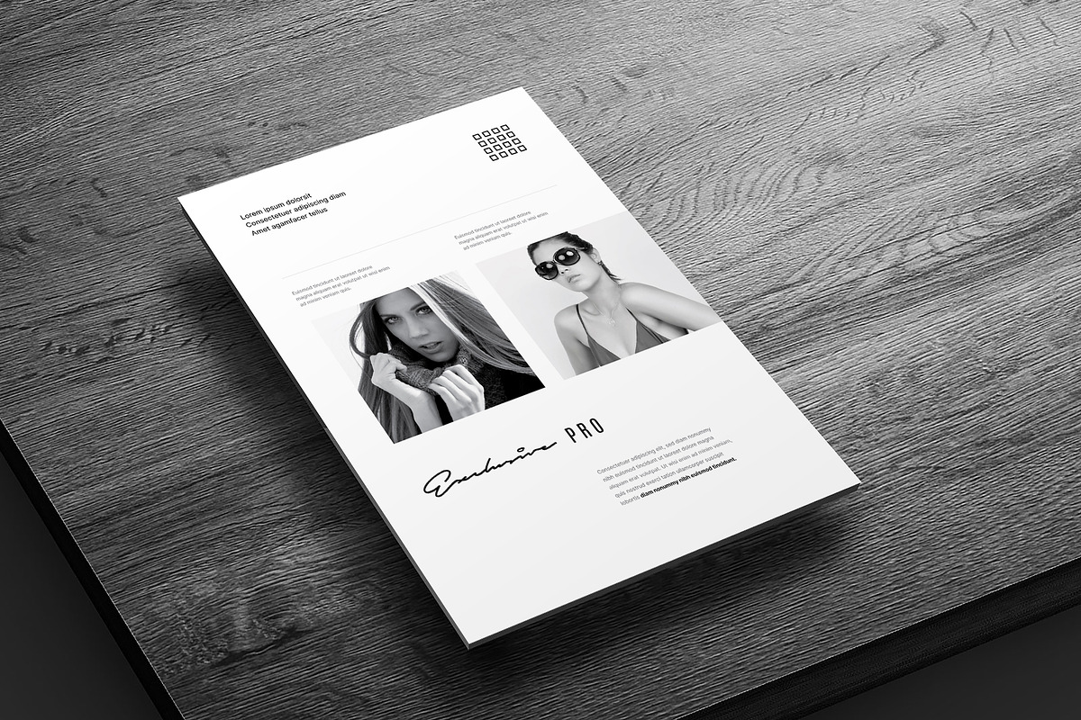 Black-White Postcard Flyers Canva, a Flyer Template by GoldenPixelStudio (Photo 10 of 12)