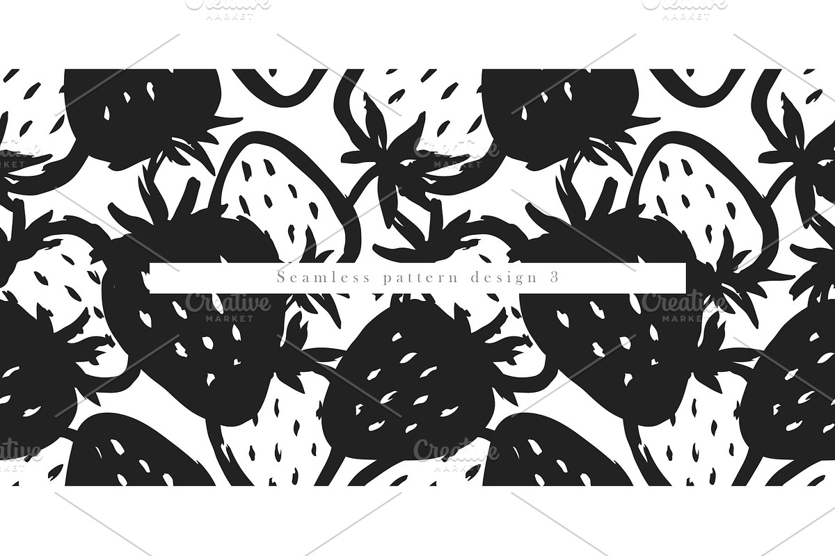 Sweet Strawberry, a Pattern Graphic by Nadezda (Photo 4 of 6)