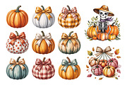 Fall Pumpkins Clipart Bundle 50 PNG, a Seasonal Illustration by Whimsy Brush Studio (Thumbnail 8 of 9)
