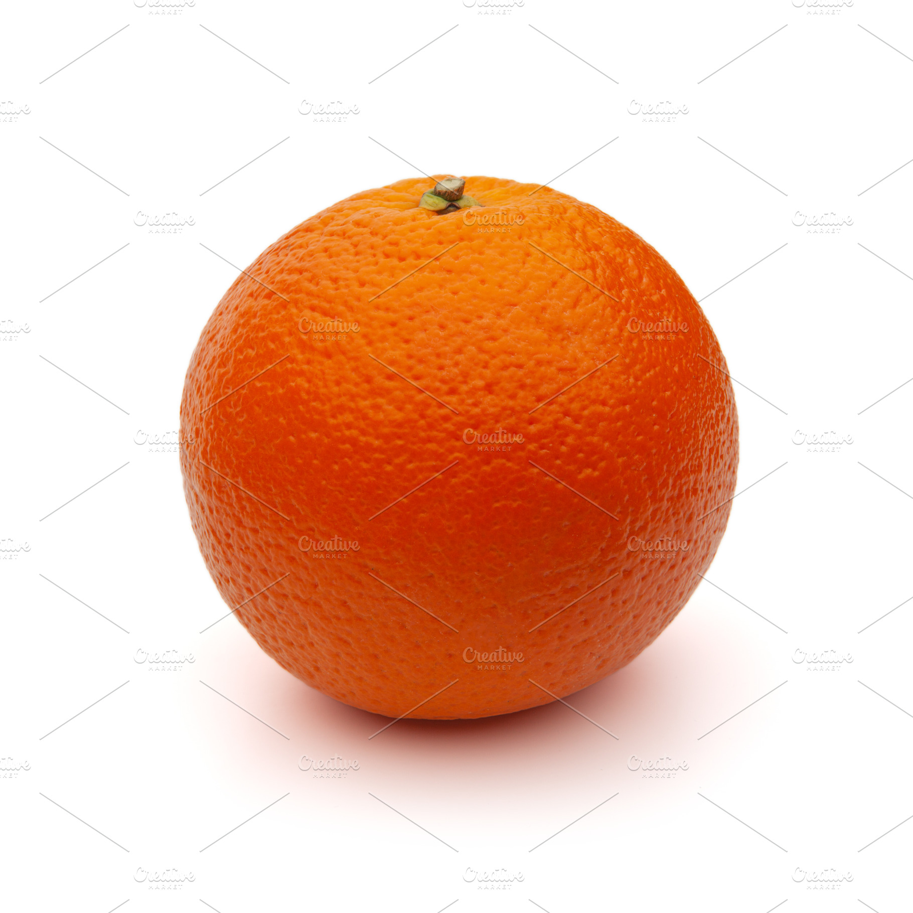 Sliced orange fruit segments isolated on white background, a Photo by sport&beauty stock photo