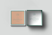 Square Shoe Box Mockup - 8 views, a Cups & Container Mockup by Illusiongraphic (Thumbnail 6 of 20)