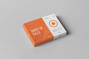 Pills Box Mockup, a Packaging Mockup by DesignRushMarket (Thumbnail 4 of 9)