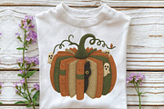 Crochet Fall Book Pumpkin PNG, an Illustration by CraftArtStudio (Thumbnail 3 of 4)