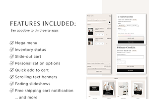 Modern Minimal Luxe Shopify Theme