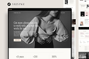 Showit Sales page, a Landing Page Template by Digital&Chic (Thumbnail 1 of 5)