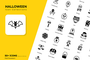 Halloween icons