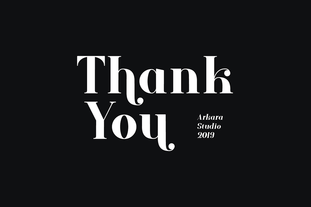 ARK Reunio - Modern Serif Font, a Serif Font by Arkara (Photo 11 of 11)
