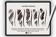Procreate brushes , Portrait brushes, a Brush Add-On by Procreate Market (Thumbnail 5 of 8)